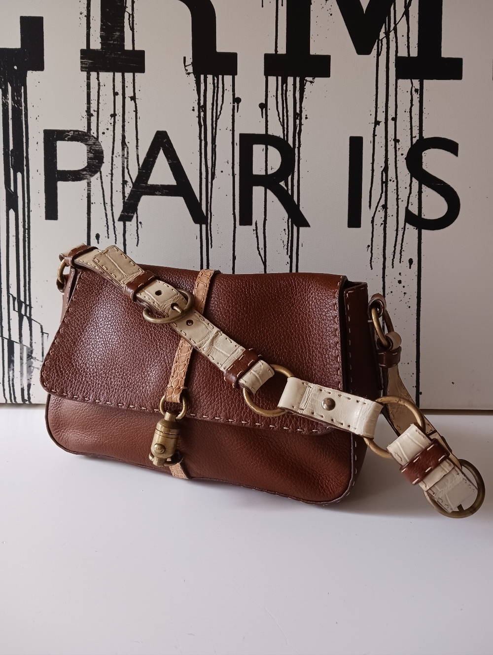 Vintage JIL SANDER from 90s Small Shoulder Bag